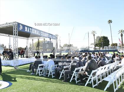 Thumbnail 2 in St. John Bosco National Champions Presentation photogallery.