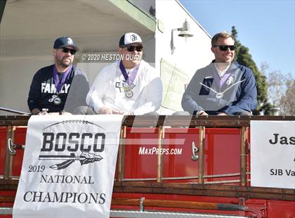 Thumbnail 2 in St. John Bosco National Champions Presentation photogallery.