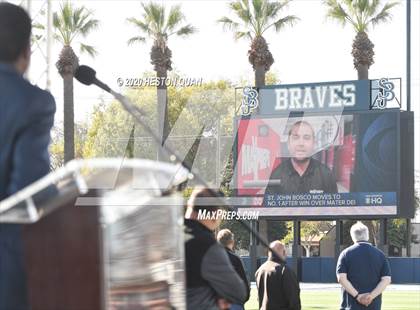 Thumbnail 1 in St. John Bosco National Champions Presentation photogallery.