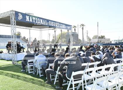 Thumbnail 3 in St. John Bosco National Champions Presentation photogallery.