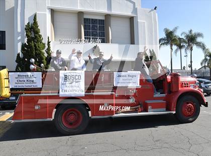 Thumbnail 1 in St. John Bosco National Champions Presentation photogallery.
