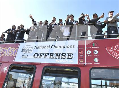 Thumbnail 2 in St. John Bosco National Champions Presentation photogallery.