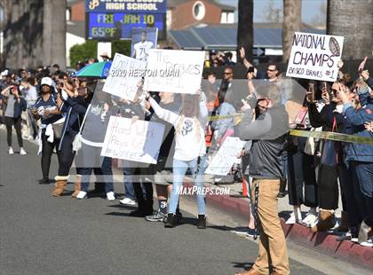 Thumbnail 1 in St. John Bosco National Champions Presentation photogallery.