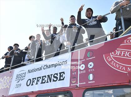 Thumbnail 1 in St. John Bosco National Champions Presentation photogallery.