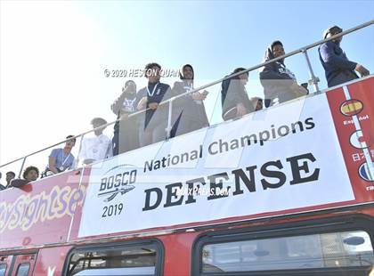 Thumbnail 3 in St. John Bosco National Champions Presentation photogallery.
