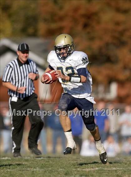 Thumbnail 3 in Notre Dame vs. Mater Dei photogallery.