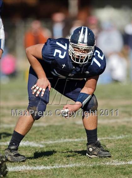 Thumbnail 1 in Notre Dame vs. Mater Dei photogallery.