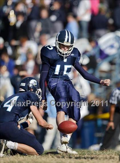 Thumbnail 1 in Notre Dame vs. Mater Dei photogallery.