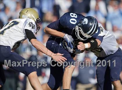 Thumbnail 3 in Notre Dame vs. Mater Dei photogallery.