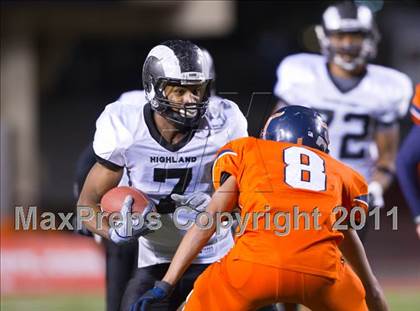 Thumbnail 1 in Highland vs. Mountain Crest (UHSAA 4A Final) photogallery.