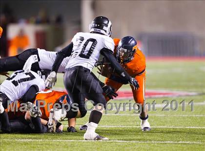 Thumbnail 3 in Highland vs. Mountain Crest (UHSAA 4A Final) photogallery.