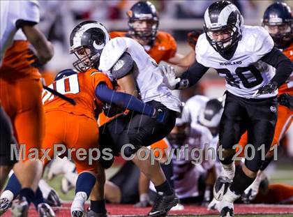 Thumbnail 3 in Highland vs. Mountain Crest (UHSAA 4A Final) photogallery.