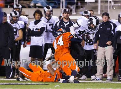 Thumbnail 3 in Highland vs. Mountain Crest (UHSAA 4A Final) photogallery.