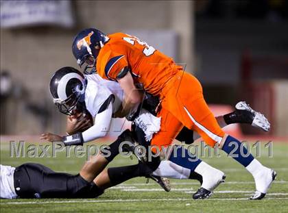 Thumbnail 3 in Highland vs. Mountain Crest (UHSAA 4A Final) photogallery.