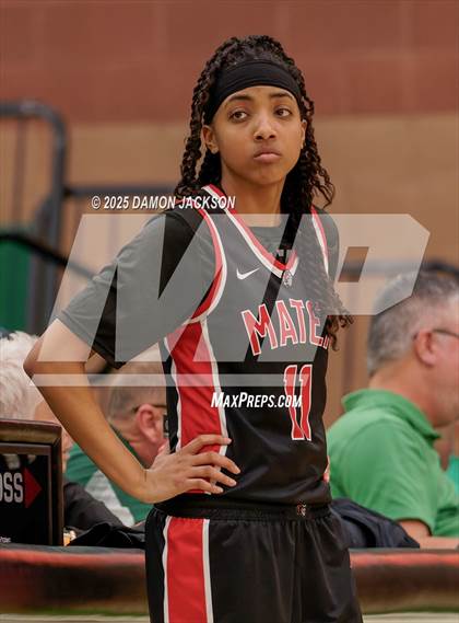 Thumbnail 3 in Mater Academy East Las Vegas vs Virgin Valley (2025 NIAA Southern Regional Championship) photogallery.