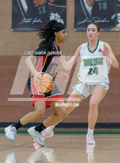 Thumbnail 3 in Mater Academy East Las Vegas vs Virgin Valley (2025 NIAA Southern Regional Championship) photogallery.