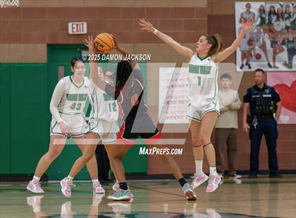 Thumbnail 3 in Mater Academy East Las Vegas vs Virgin Valley (2025 NIAA Southern Regional Championship) photogallery.