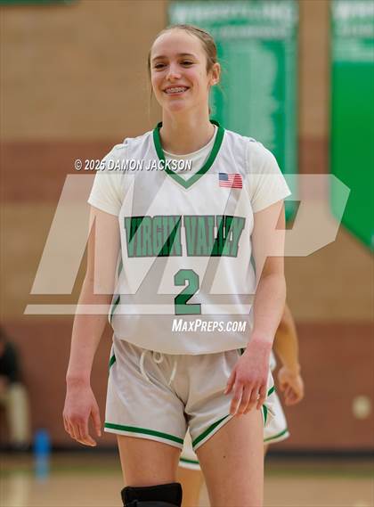 Thumbnail 3 in Mater Academy East Las Vegas vs Virgin Valley (2025 NIAA Southern Regional Championship) photogallery.