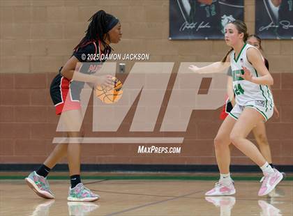 Thumbnail 2 in Mater Academy East Las Vegas vs Virgin Valley (2025 NIAA Southern Regional Championship) photogallery.