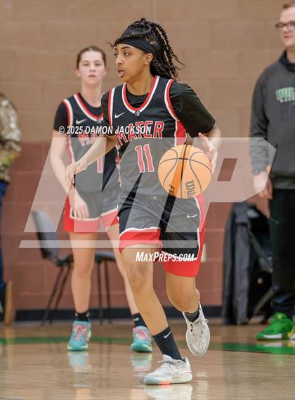 Thumbnail 2 in Mater Academy East Las Vegas vs Virgin Valley (2025 NIAA Southern Regional Championship) photogallery.