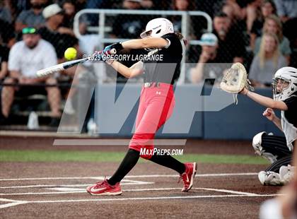 Thumbnail 2 in Mansfield Legacy vs Guyer (UIL 6A Softball Regional Semi-Finals Division II) Game 3 photogallery.