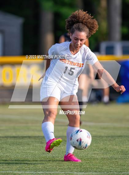 Thumbnail 2 in Southwest Onslow vs Clinton (NCHSAA 2A Third Round) photogallery.