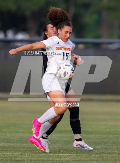 Thumbnail 2 in Southwest Onslow vs Clinton (NCHSAA 2A Third Round) photogallery.