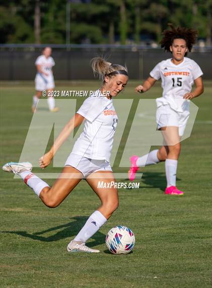 Thumbnail 2 in Southwest Onslow vs Clinton (NCHSAA 2A Third Round) photogallery.