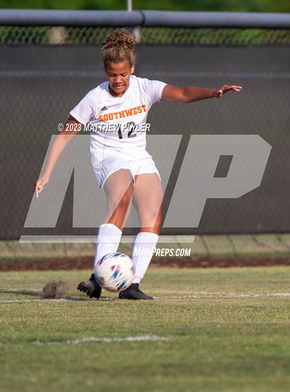 Thumbnail 2 in Southwest Onslow vs Clinton (NCHSAA 2A Third Round) photogallery.