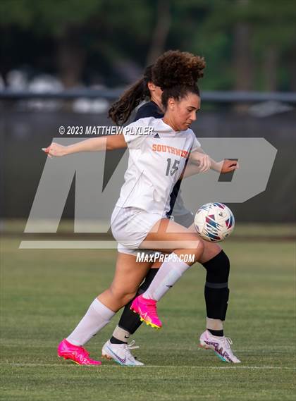 Thumbnail 1 in Southwest Onslow vs Clinton (NCHSAA 2A Third Round) photogallery.