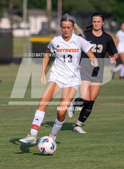 Thumbnail 1 in Southwest Onslow vs Clinton (NCHSAA 2A Third Round) photogallery.