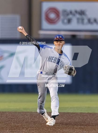 Thumbnail 3 in Hebron vs. Flower Mound Game 1 (UIL 6A Regional Quarterfinal) photogallery.