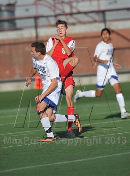 Thumbnail 1 in Highlands Ranch vs. Denver East (CHSAA 5A First Round) photogallery.