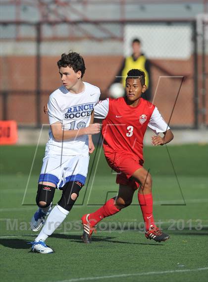 Thumbnail 3 in Highlands Ranch vs. Denver East (CHSAA 5A First Round) photogallery.