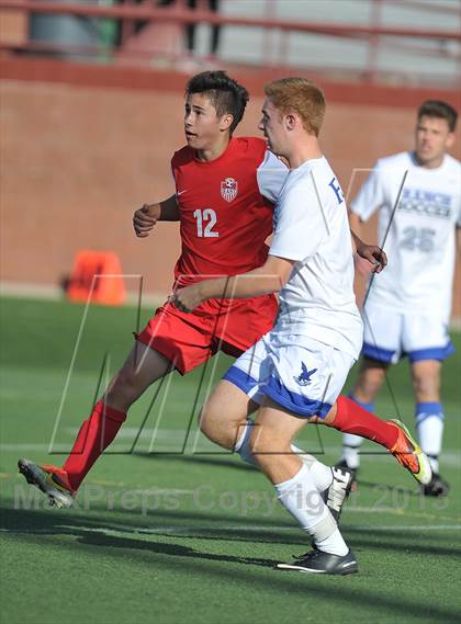 Thumbnail 3 in Highlands Ranch vs. Denver East (CHSAA 5A First Round) photogallery.