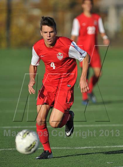 Thumbnail 3 in Highlands Ranch vs. Denver East (CHSAA 5A First Round) photogallery.
