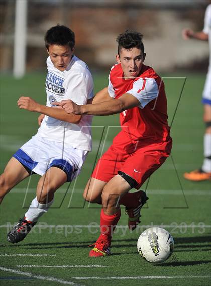 Thumbnail 3 in Highlands Ranch vs. Denver East (CHSAA 5A First Round) photogallery.
