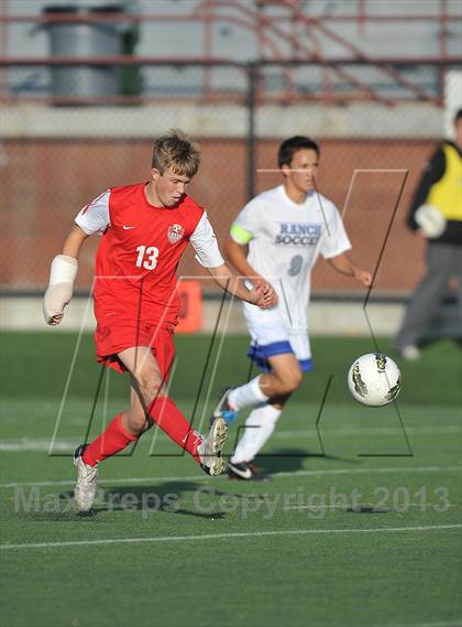 Thumbnail 3 in Highlands Ranch vs. Denver East (CHSAA 5A First Round) photogallery.