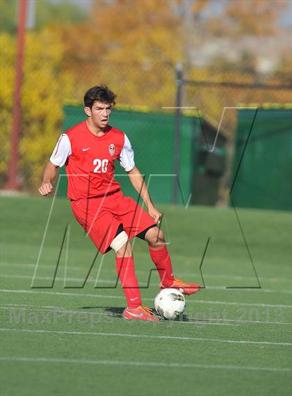 Thumbnail 2 in Highlands Ranch vs. Denver East (CHSAA 5A First Round) photogallery.