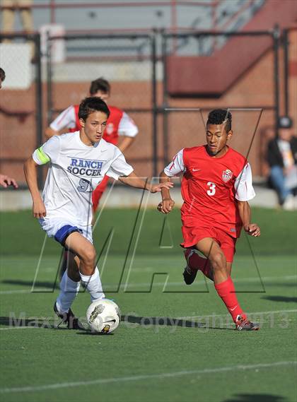 Thumbnail 1 in Highlands Ranch vs. Denver East (CHSAA 5A First Round) photogallery.