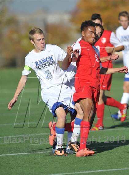 Thumbnail 2 in Highlands Ranch vs. Denver East (CHSAA 5A First Round) photogallery.
