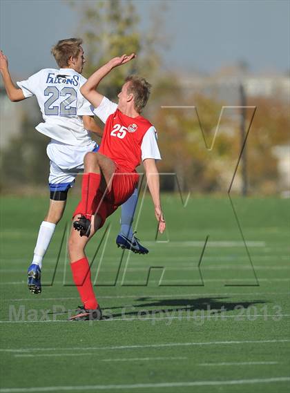 Thumbnail 1 in Highlands Ranch vs. Denver East (CHSAA 5A First Round) photogallery.