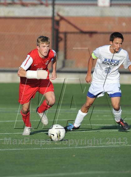 Thumbnail 2 in Highlands Ranch vs. Denver East (CHSAA 5A First Round) photogallery.