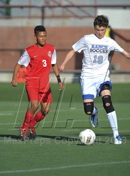 Thumbnail 2 in Highlands Ranch vs. Denver East (CHSAA 5A First Round) photogallery.