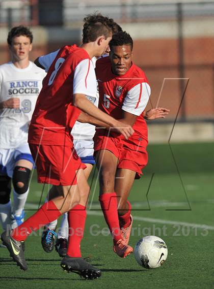 Thumbnail 2 in Highlands Ranch vs. Denver East (CHSAA 5A First Round) photogallery.