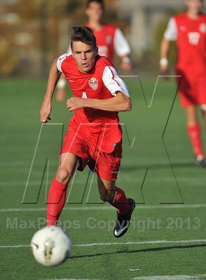 Thumbnail 1 in Highlands Ranch vs. Denver East (CHSAA 5A First Round) photogallery.