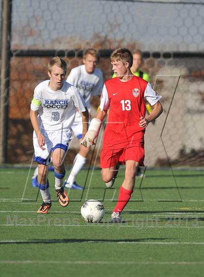 Thumbnail 3 in Highlands Ranch vs. Denver East (CHSAA 5A First Round) photogallery.