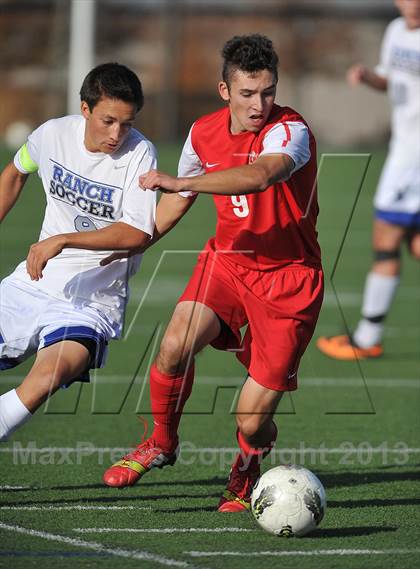 Thumbnail 2 in Highlands Ranch vs. Denver East (CHSAA 5A First Round) photogallery.