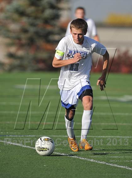 Thumbnail 1 in Highlands Ranch vs. Denver East (CHSAA 5A First Round) photogallery.