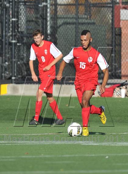 Thumbnail 3 in Highlands Ranch vs. Denver East (CHSAA 5A First Round) photogallery.